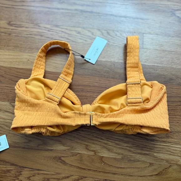 Montce yellow texture beach bikini set New XL - Picture 8 of 10